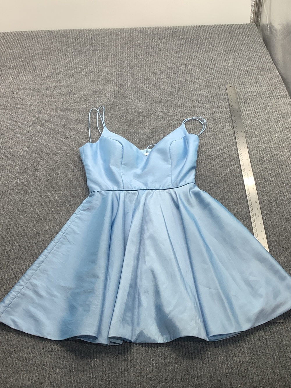 Sherri Hill | Dresses | Sherri Hill Light Blue Doublespaghetti Strap Prom Dress